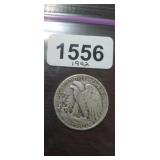 1942 WALKING LIBERTY HALF DOLLAR