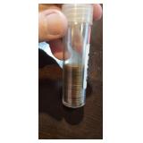 HALF TUBE FULL OF WHEAT PENNIES