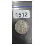 1936-D WALKING LIBERTY HALF DOLLAR