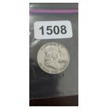 1958-D BEN FRANKLIN HALF DOLLAR