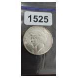 1922 PEACE SILVER DOLLAR, NICE