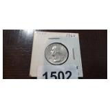1964 WASHINGTON SILVER QUARTER