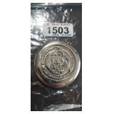 5 TROY OUNCES, .999 FINE SILVER, SCOTTSDALE MINT