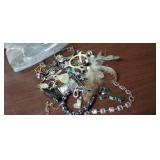 BAG WITH JEWELRY, DREAM CATCHER, ETC.