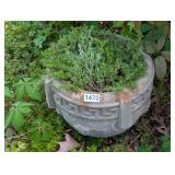 2 CONCRETE PLANTERS