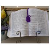 BIBLE AND HOLDER