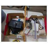 2 BOXES OF ODDS AND ENDS