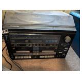 SOUNDESIGN AM FM RADIO, CLOCK, STEREO CASSETTE DEC