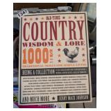 COUNTRY WISDOM AND LORE BOOK