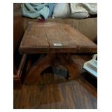 WOODEN STOOL/ OTTOMAN