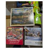 (3) 1000 PC PUZZLES
