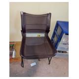 CHAIR WITH SMALL TEAR ON TOP