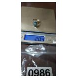 10K GOLD RING, SIZE 7