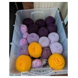 TOTE OF YARN
