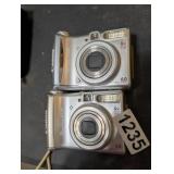 (2) CANNON POWER SHOT CAMERAS