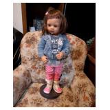 DOLL ON STAND