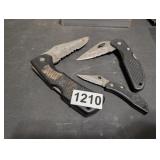 (3) KNIVES