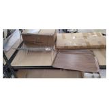 DRYING RACK AND 2 SERVING TRAYS