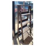 A FRAME WOODEN SHELF