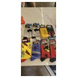 (8) PAIRS OF SOCKS, BATMAN, STAR WARS, MARVEL, JUR