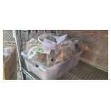 TUB FULL OF INFANT SHOES