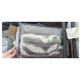 3PC FUZZY FAUX FUR BEDDING SET