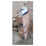 BOXES OF SPORTS TOWELS