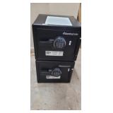 (2) SENTRY ELECTRONICS SAFES ( SEE NOTE )