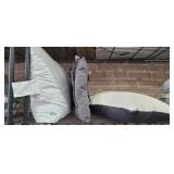 THROW PILLOW, SEAT CUSHION AND SQUARE PILLOW