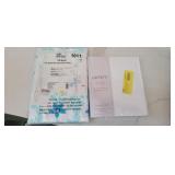 SHOWER CURTAIN AND CRIB SHEET