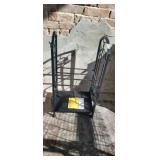 FIREPLACE WOOD RACK WITH UTENCILS