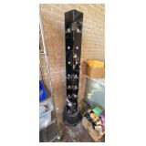 6' TALL RETAIL RACK WITH HOLDERS