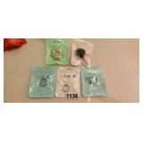 LOT OF JEWELRY, RINGS & PINS,