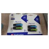(2) 2PK USB DRIVE