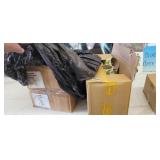 BOX OF STICKERS AND LABELS