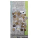 LOT OF FOREIGN COINS