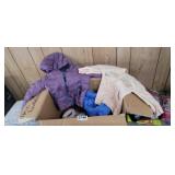 BOX OF KIDS CLOTHES