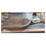 VINTAGE WOOD SCOOP
