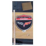 CORVETTE METAL SIGN