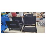 4 BLEACHER CHAIRS