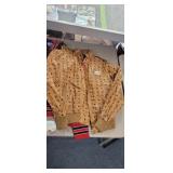 VINTAGE MCM BOMBER JACKET (LOOKS SMALL)
