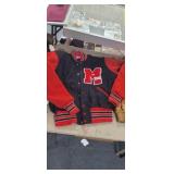 AWARDS USA LETTERMAN JACKET SIZE LARGE