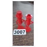 PLANTERS PEANUT SALT & PEPPER SHAKERS (MISSING TOP