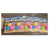 (5) PACKS OF STICKY BALLS