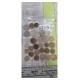 LOT OF FOREIGN COINS