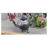 ANTIQUE SILVERPLATED TEAPOT