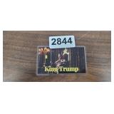 KING TRUMP, 1/4 GR. .9999 FINE GOLD