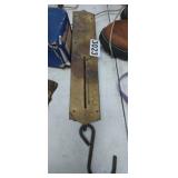 VINTAGE HANGING SCALE CHATTILLON'S