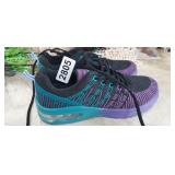 SHOES, SIZE WOMENS 8, MENS 6, GENTLY USED