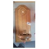 WOODEN CANDLE HOLDER